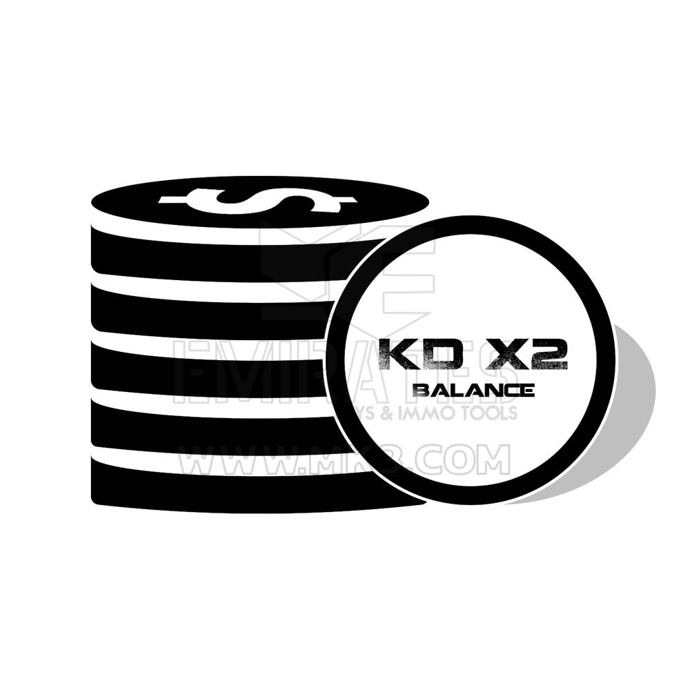Keydiy KD X2 USD Token de carga de saldo 1$ | MK3