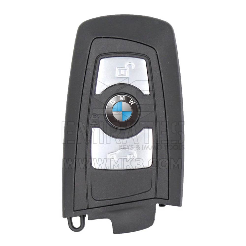 Chave remota inteligente original BMW FEM com 3 botões, 434,63 MHz, cor preta.