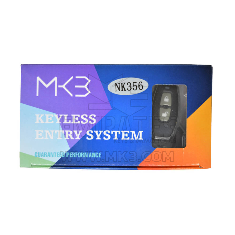 Sistema de entrada sin llave con control remoto de 2 botones, modelo NK356 - MK18691 - f-3