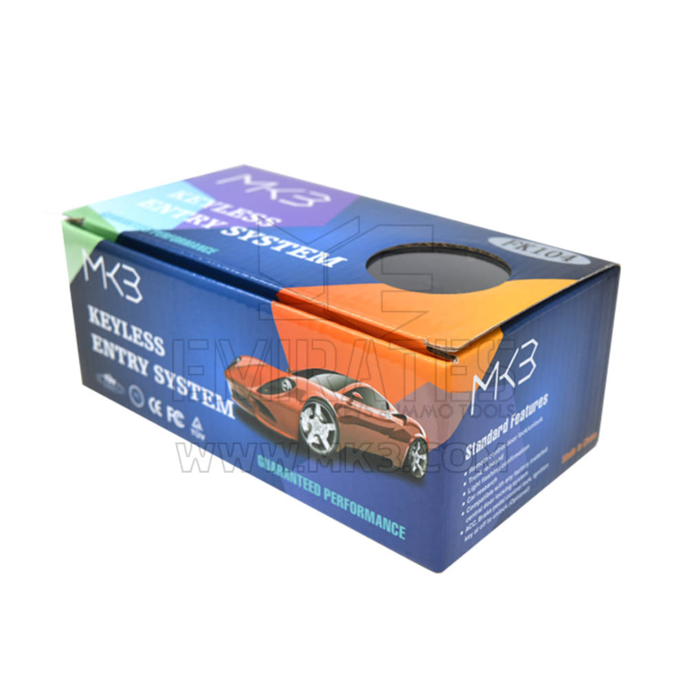 Sistema de entrada sin llave VW Flip 2 botones modelo FK104 - MK18962 - f-4