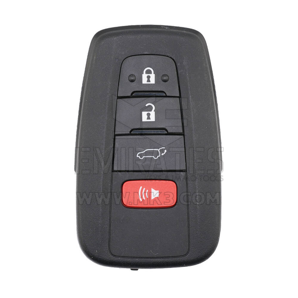 Toyota Corolla Cross 2021 Original Smart Remote Key 3+1 Buttons 433.58/434.42MHz