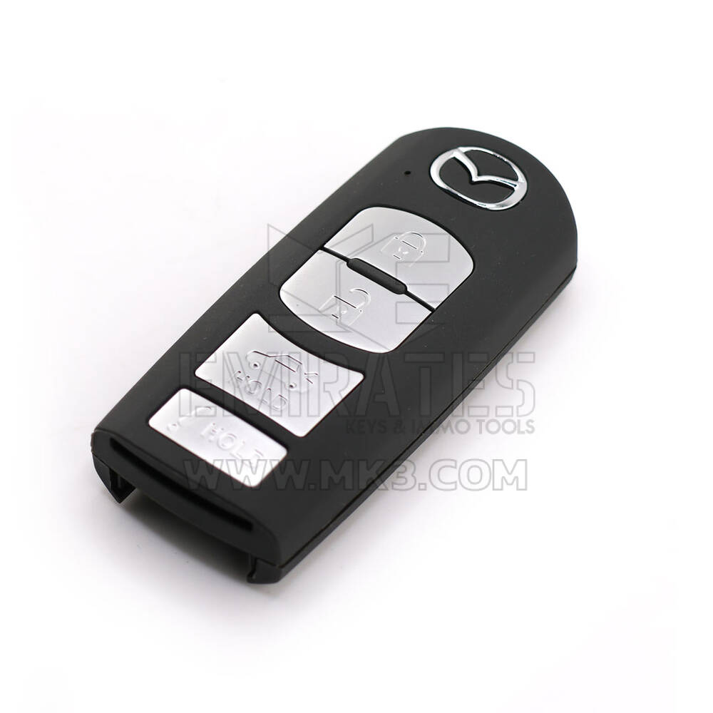 Used Mazda 3 & 6 2015 Original  Smart Remote Key 4 Buttons 315MHz OEM Part Number: GJY9-67-5DY / FCCID: WAZSKE13D01 | Emirates Keys