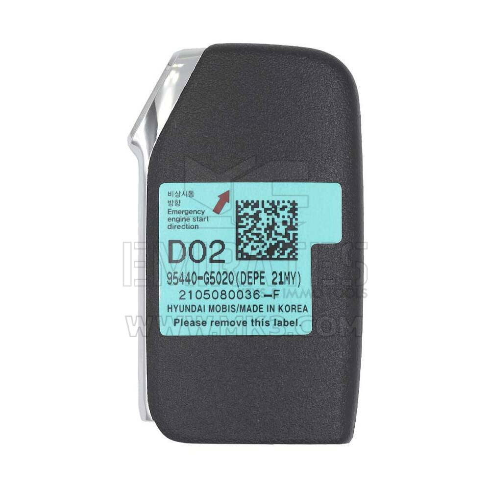 New KIA Niro 2021 Genuine/OEM Smart Remote Key 5 Buttons 433MHz OEM Part Number: 95440-G5020 - FCC ID: TQ8-FOB-4F34 | Emirates Keys