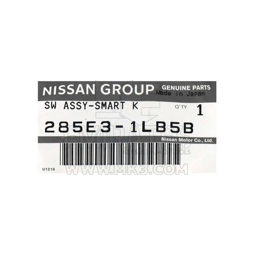 New Genuine - OEM Nissan Patrol 2022 Smart Key 5 Buttons 433MHz Manufacturer Part Number: 285E3-1LB5B  | Emirates Keys