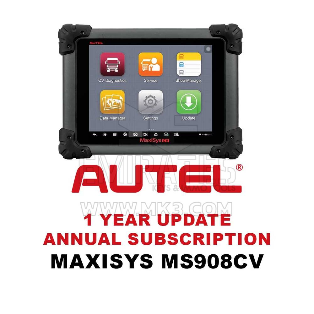 Autel MaxiSYS MS908CV OBD2 Сверхмощный диагностический сканер Подписка на 1 год
