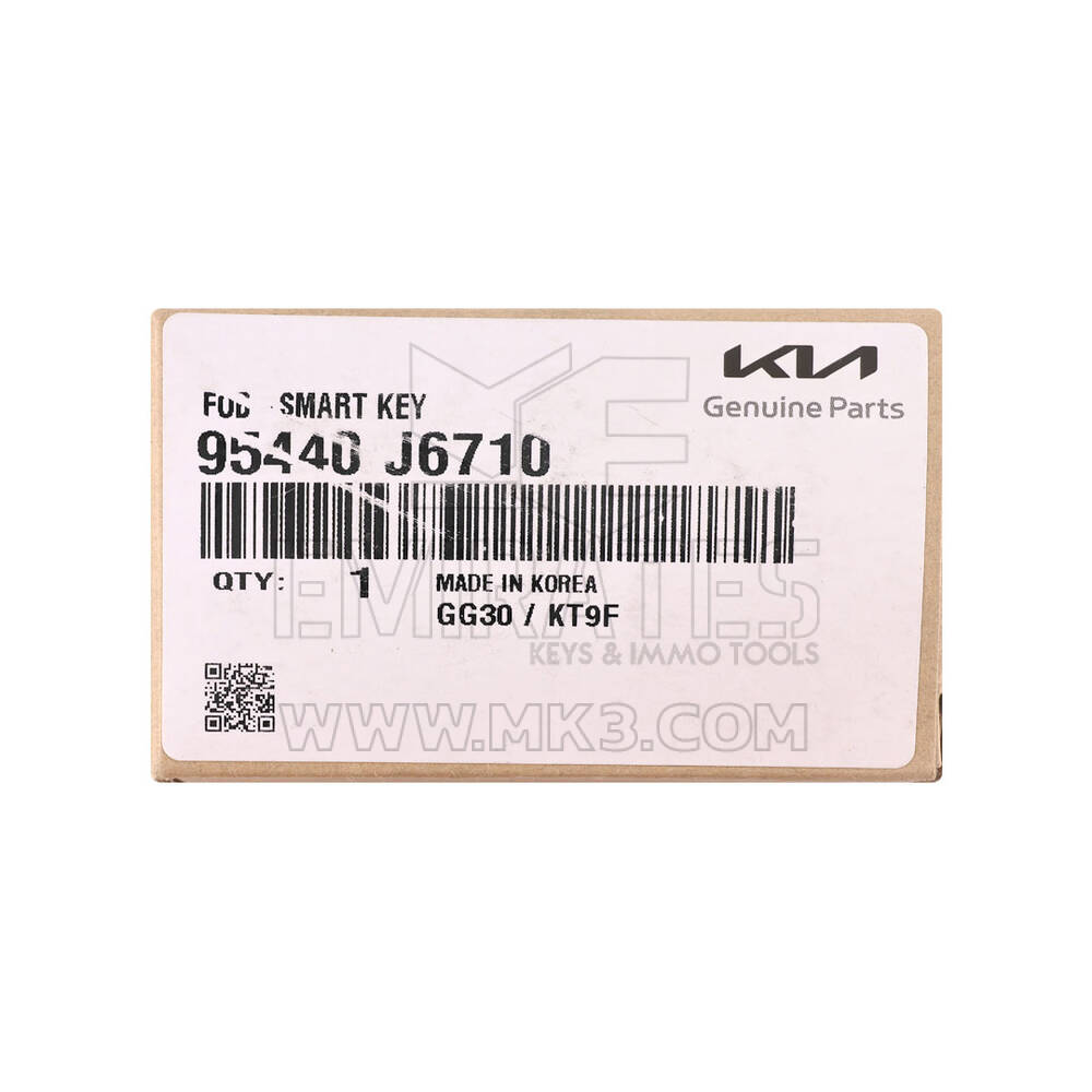 New Kia K900 2023 Genuine / OEM Smart Remote Key 6 Buttons 433MHz OEM Part Number: 95440-J6710, 95440J6710 | Emirates Keys