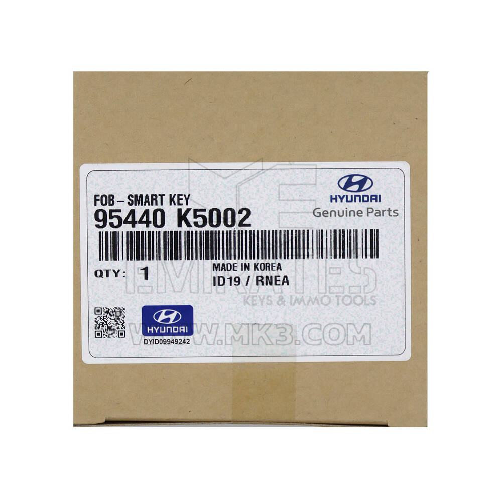 Yeni Hyundai Santa Cruz 2022 Orijinal / OEM Kumanda4+1Düğme 433MHz OEM Parça Numarası: 95440-K5002 / 95440K5002 FCC ID : TQ8-FOB-4F27| Emirates Anahtarları