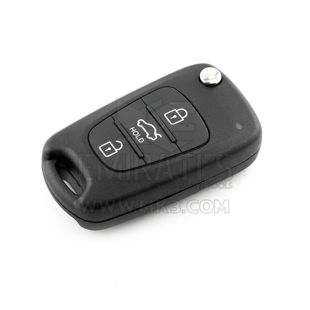 New Kia Optima 2012 Genuine / OEM Flip Remote Key 3 Buttons 433MHz OEM Part Number: 95430-2T611 / 95430-2T610 | Emirates Keys