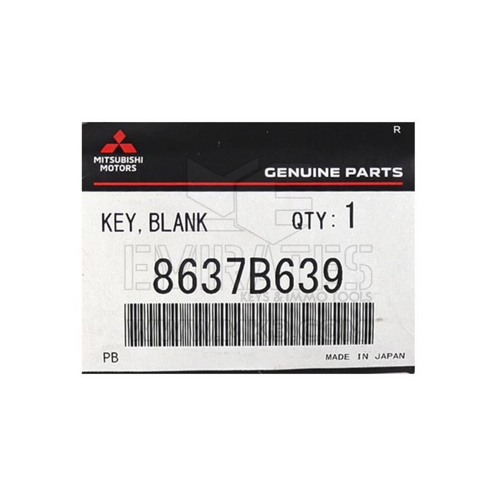 Clé intelligente d'origine / OEM 3 boutons 315 MHz pour Mitsubishi Eclipse Cross 2018-2020 NEUF Numéro de pièce du fabricant : 8637B639, 285E3W180P / FCCID : OUCGHR-M013