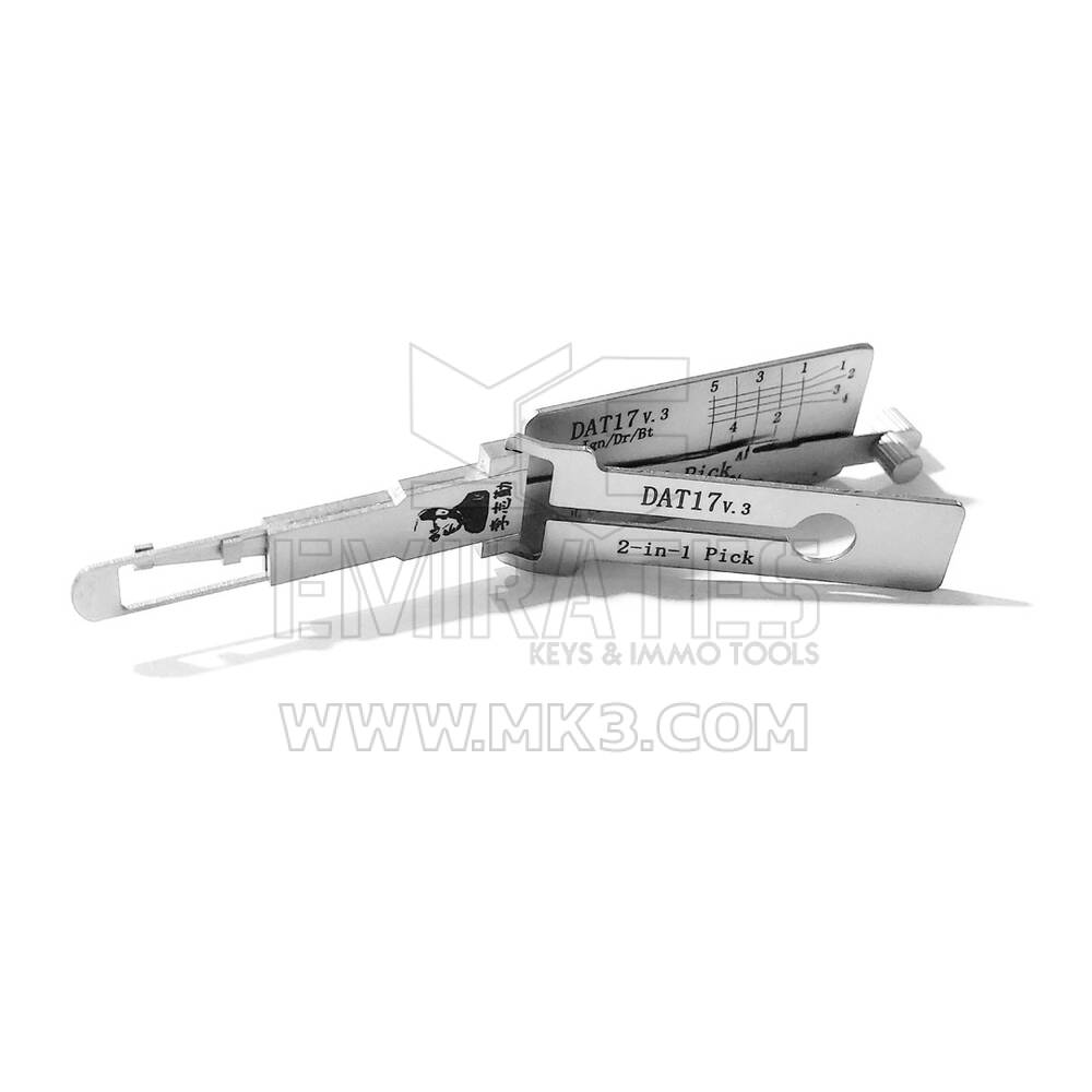 Orijinal Lishi 2'si 1 arada Pick Dekoder Aracı DAT17 | MK3