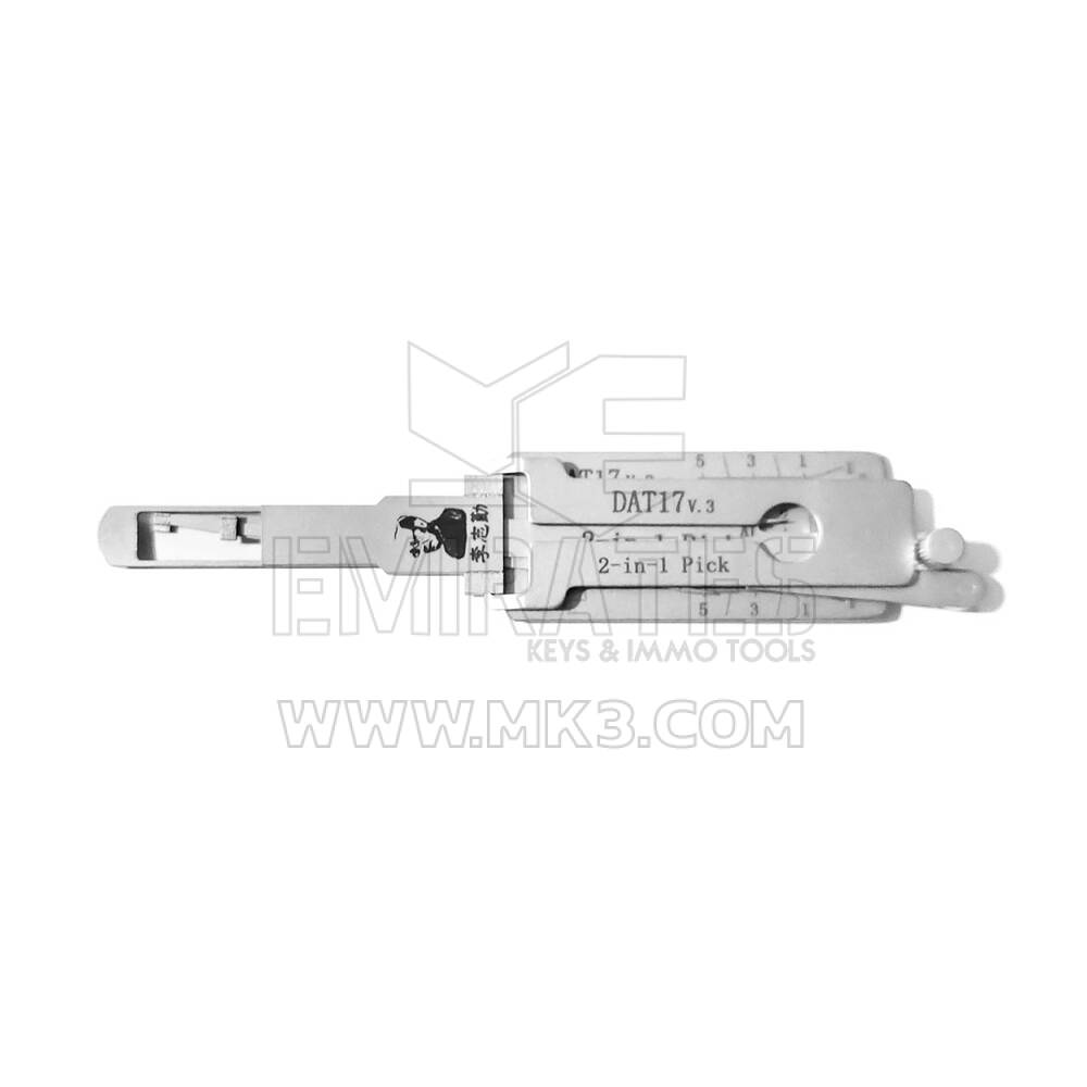 Orijinal Lishi 2'si 1 arada Pick Decoder Aracı DAT17 Subaru Nissan 10 Kesim 4 Parça