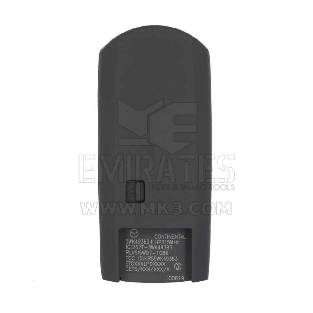 Chiave telecomando intelligente originale Mazda 6 315 MHz GSYL-67-5RY | MK3