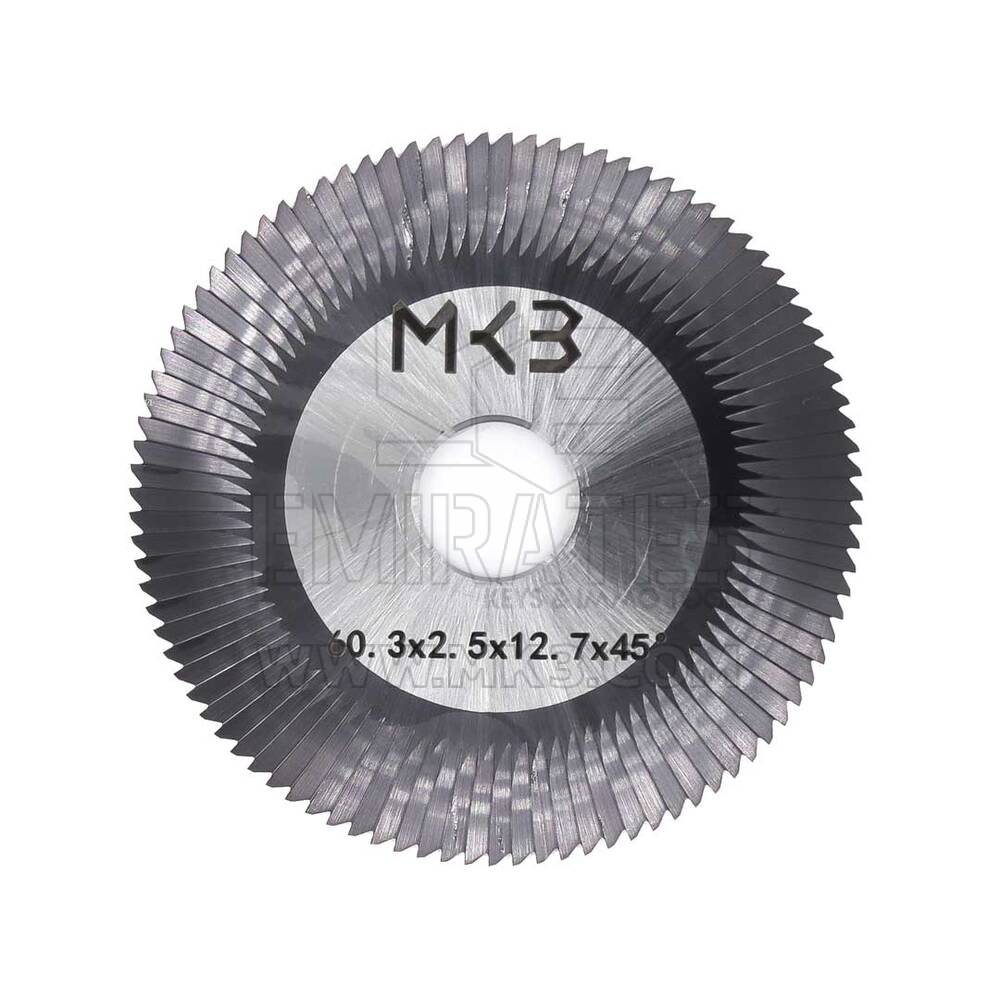 Angle Miling Cutter HJ-X23MC HSSCo φ60.3x2.5xφ12.7x45° | MK3