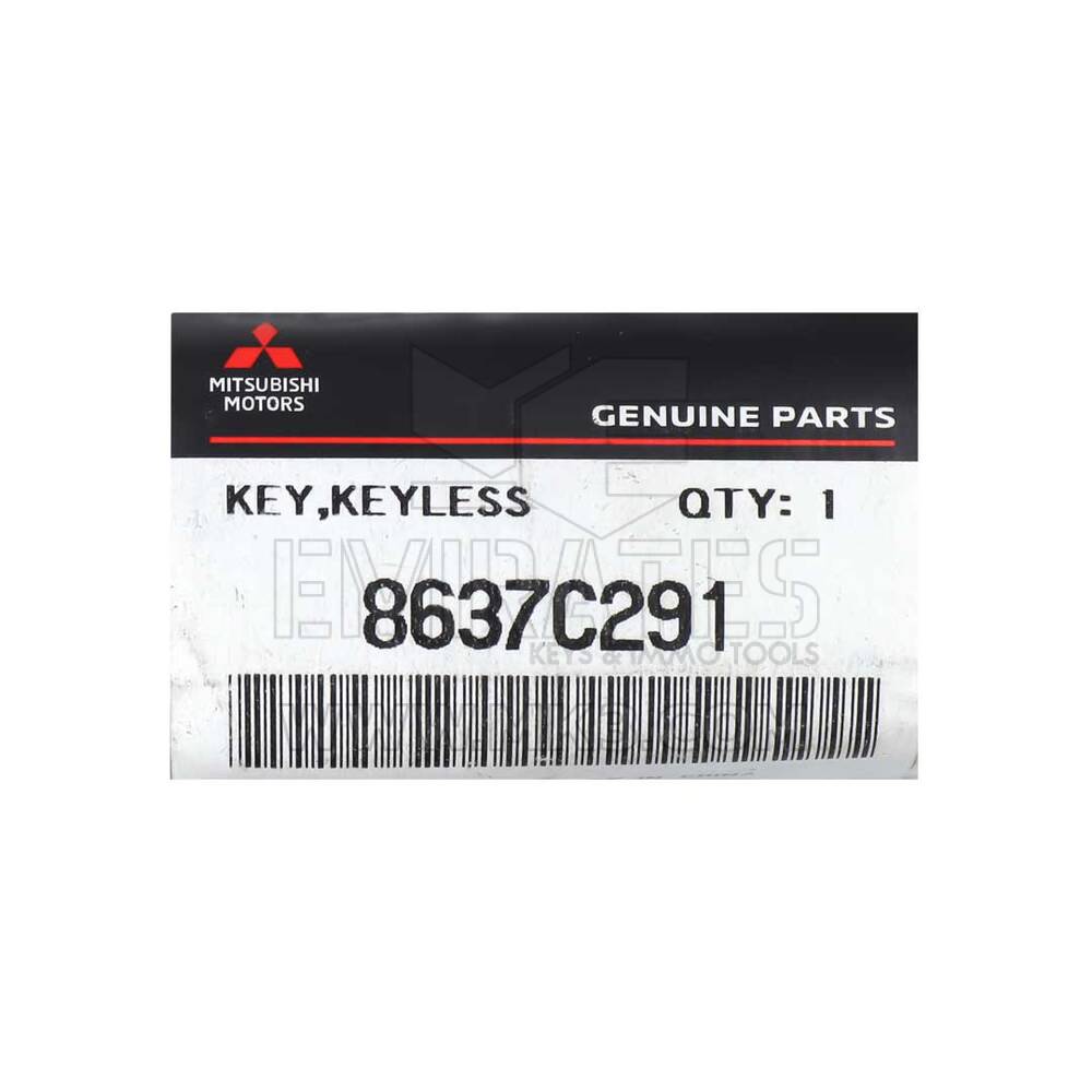 Nouvelle clé télécommande intelligente d'origine / OEM Mitsubishi Mirage 2016 3 + 1 boutons 315 MHz Numéro de pièce OEM : 8637C291 / 285E3W330P | Emirates Keys