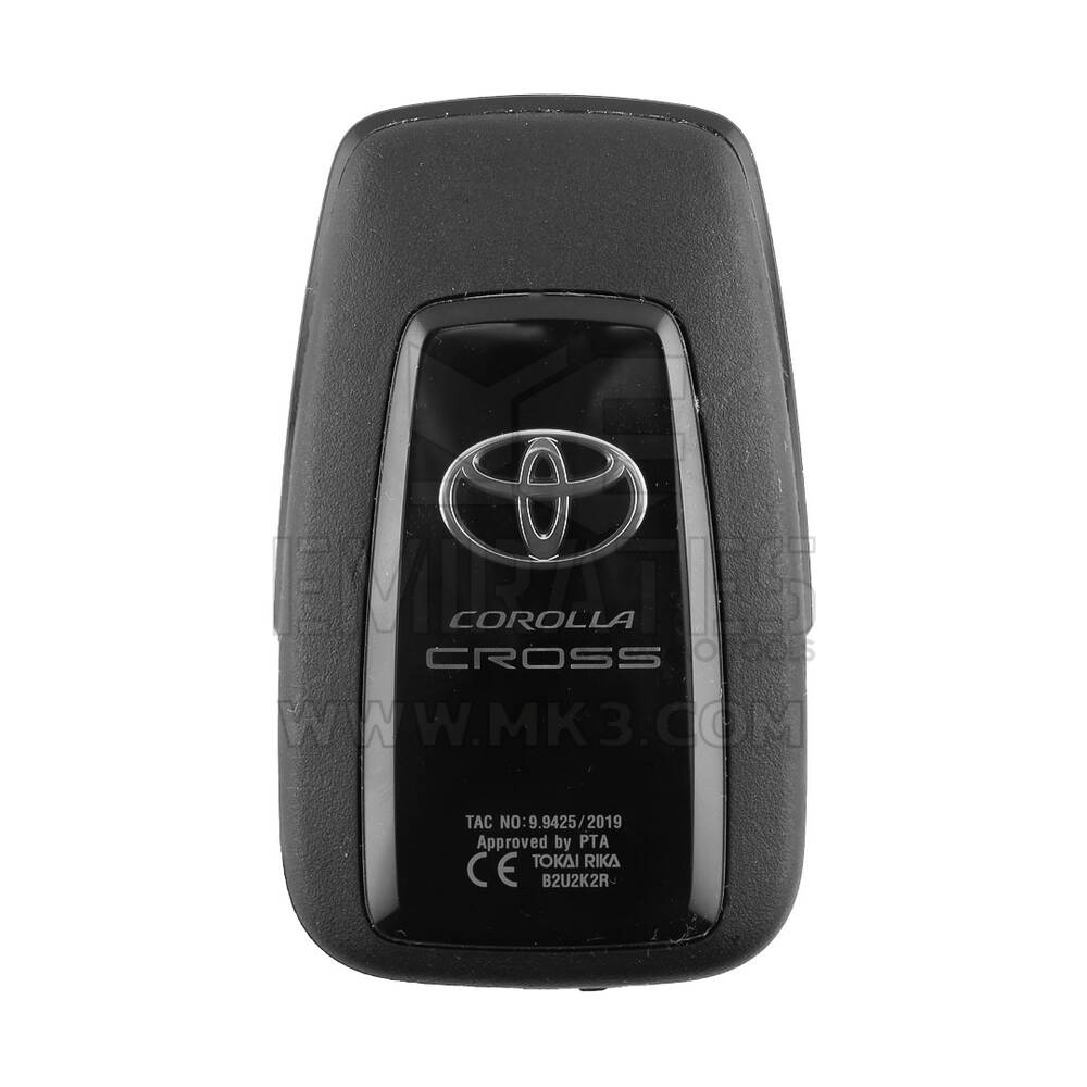 Chave remota inteligente original Toyota Corolla Cross 2021 com 3 botões | MK3