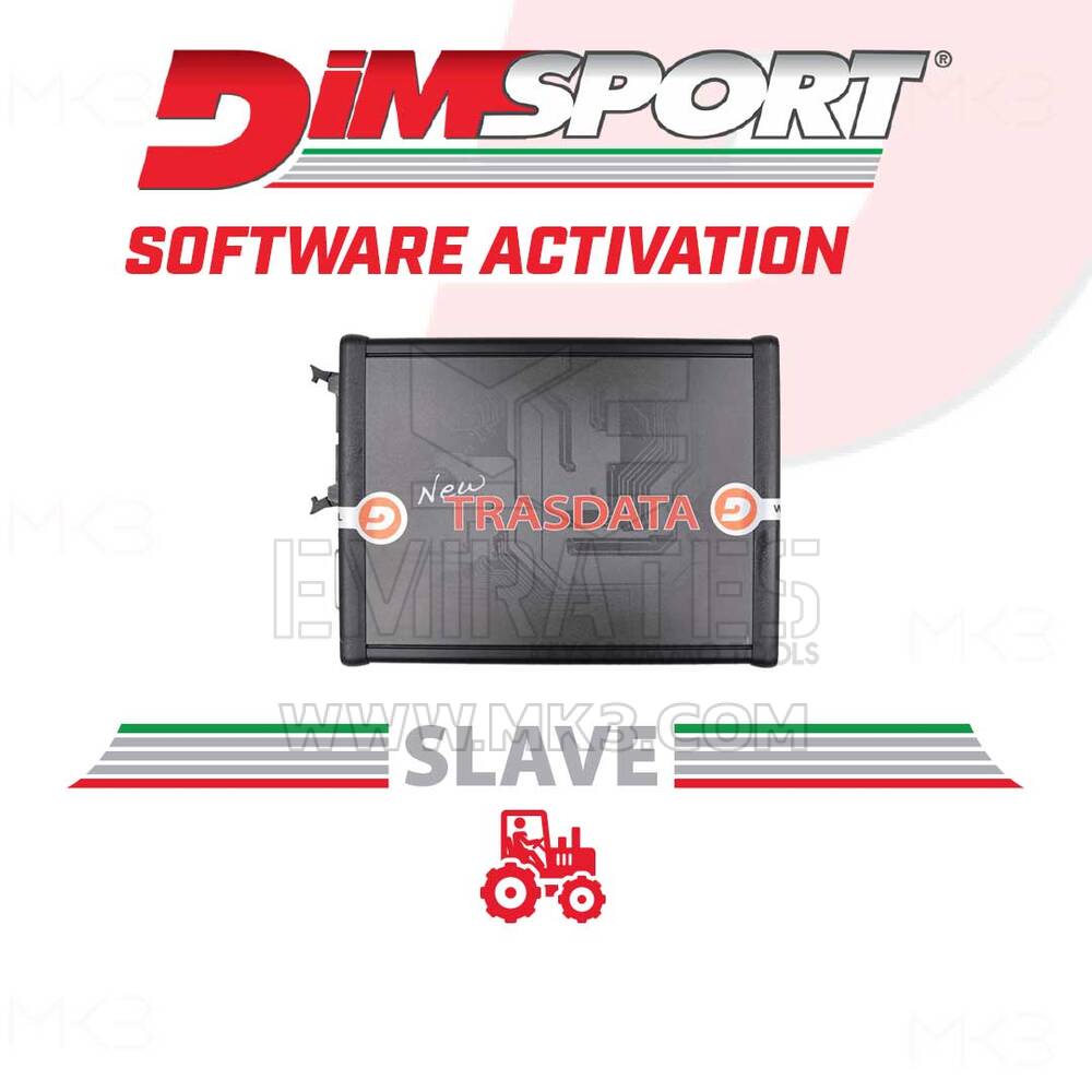 Dimsport - NEW TRASDATA SLAVE - TRACTOR.& AGRICULTURAL VEHICLE (AV99NT001A) Activation