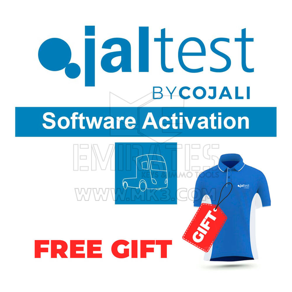 Jaltest - 293100 Modular TRUCK - Software activation (License of use)