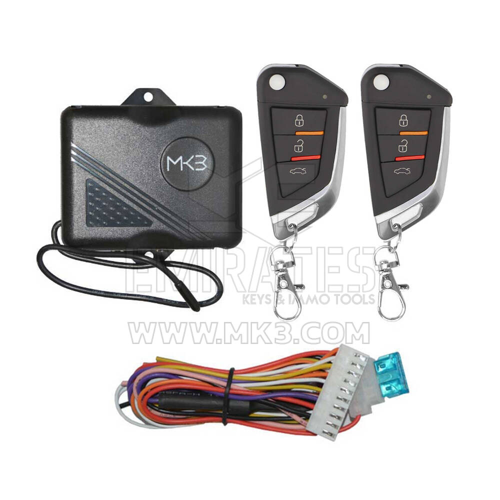 Sistema de entrada sem chave BMW estilo faca flip 3 botões modelo 569