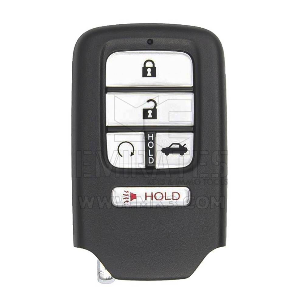 Honda Accord 2018-2020 Original Smart Remote Key 4+1 Buttons 433MHz 72147-TVA-A01 / 72147-TVA-A02