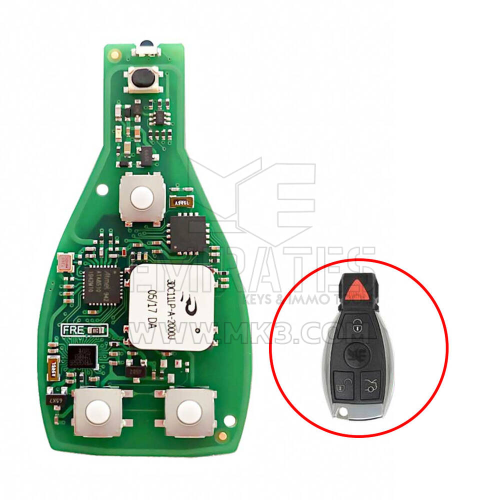Xhorse Universal Mercedes Benz FBS3 Smart Key PCB Keyless Entry W204/207/212/164/166/221 315/433MHz XSBZ01EN