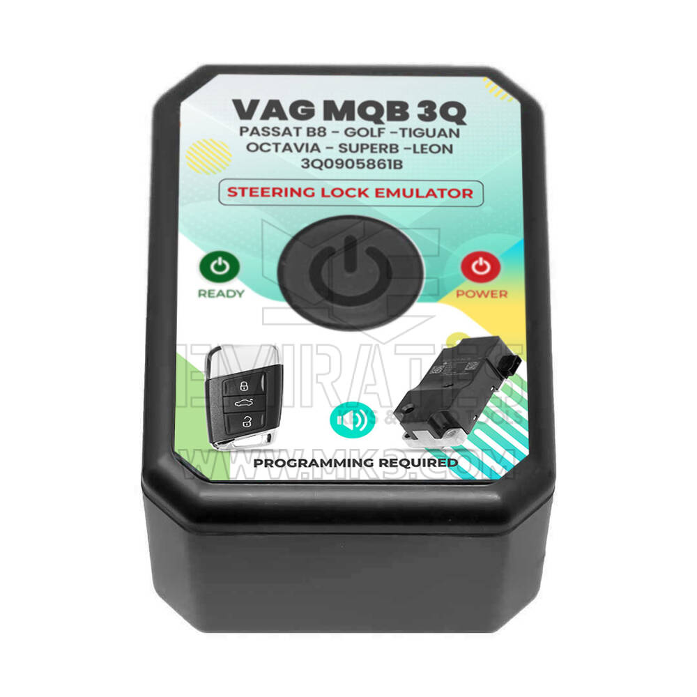 New VAG MQB 3Q Volkswagen VW Passat B8 - Golf - Tiguan Skoda Octavia - Superb -  Seat  Leon Steering Lock Emulator High Quality Best Price | Emirates Keys