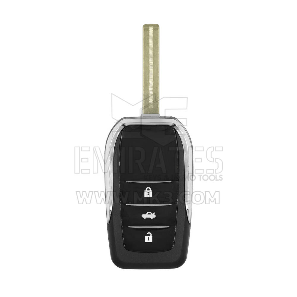 Новый вторичный рынок Toyota Flip Remote Key Shell 3 кнопки модифицированное лезвие TOY48 Высокое качество Лучшая цена | Ключи Эмирейтс