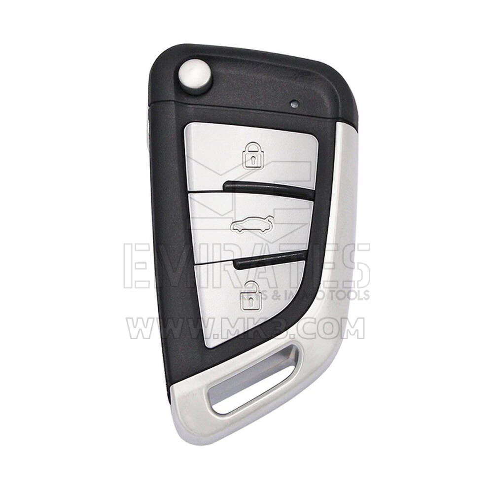 Keydiy KD Telecomando Universale Flip 3 Pulsanti Tipo B29 Metallo