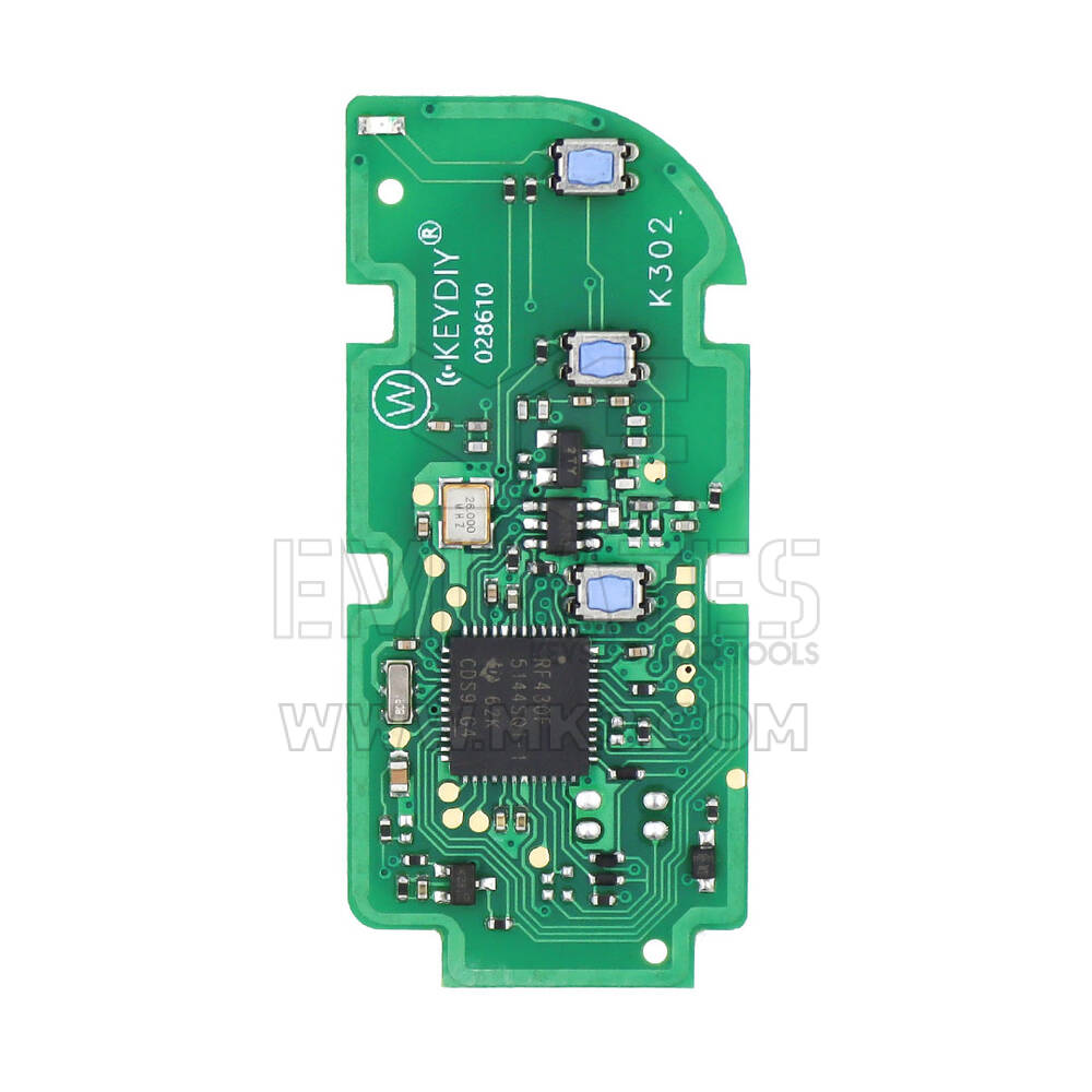 KeyDiy KD TB02-3 Lexus Evrensel Akıllı Anahtar PCB 3 Düğme | MK3
