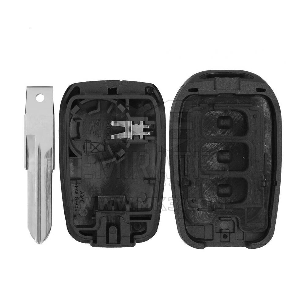 Yeni Satış Sonrası Renault REN Çevirmesiz Uzaktan Anahtar Kabı 3 Düğmeli VAC102 Bıçak Pil Tutucuyla Yüksek Kalite En İyi Fiyat | Emirates Keys