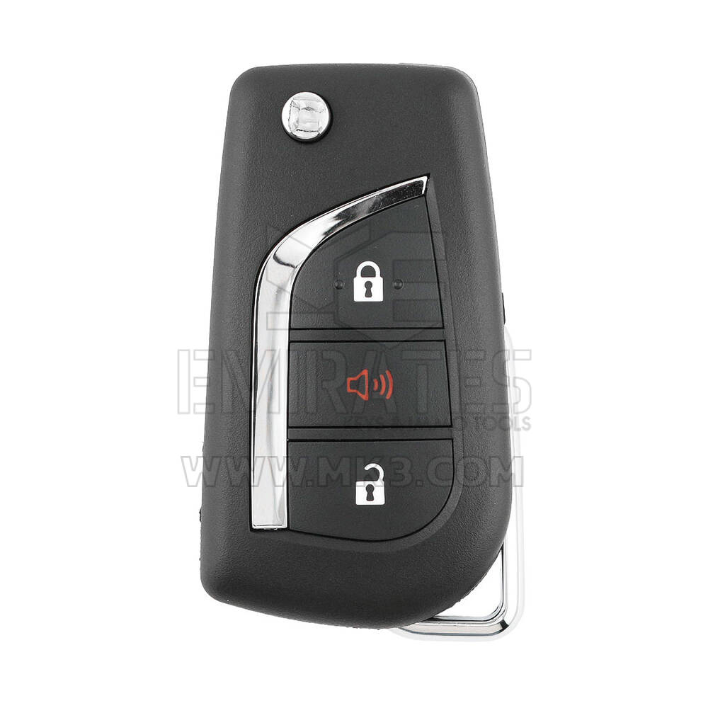 Корпус дистанционного ключа Toyota 2019, 2+1 кнопка, лезвие Toy48