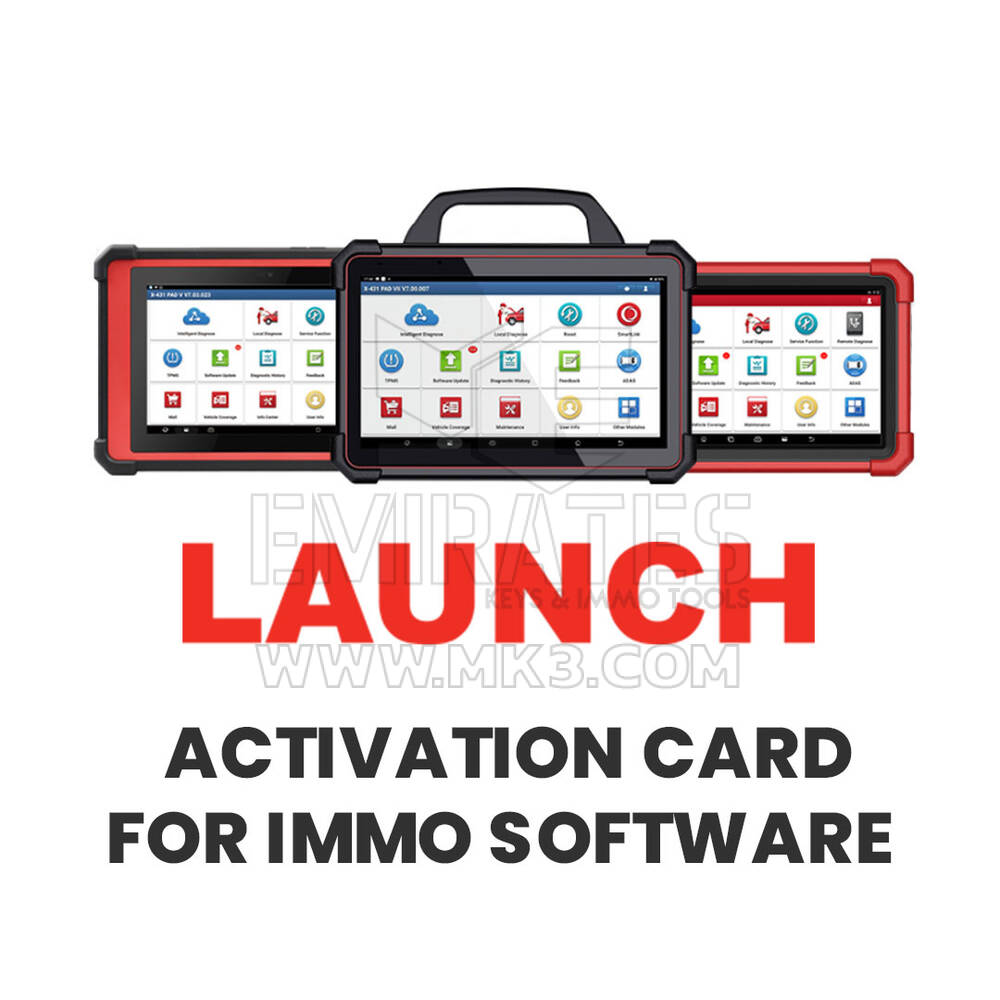 Lançamento - Cartão de Ativação para software IMMO (Cartão para Scanners)
