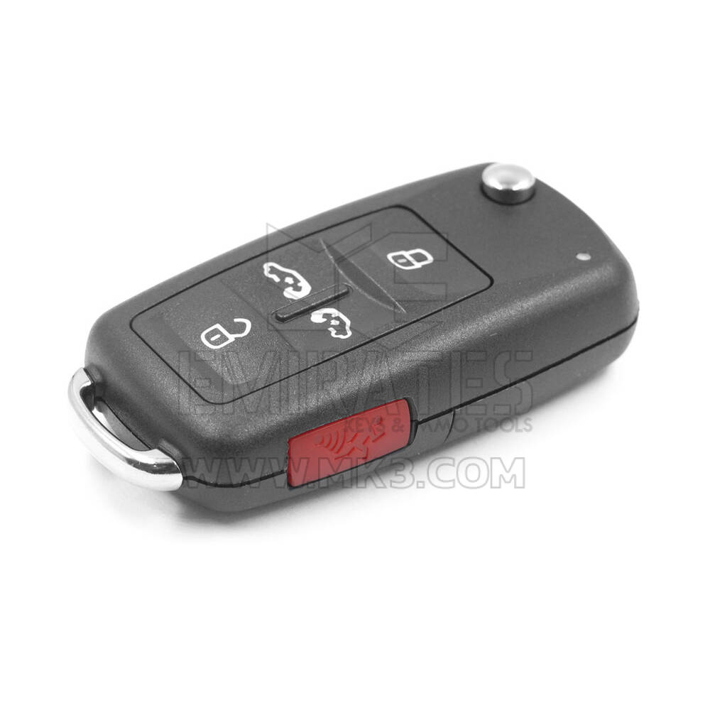 New Aftermarket VW / Volkswagen UDS Flip Remote Key Shell 4+1 Buttons HU66 Blade High Quality Best Price | Emirates Keys
