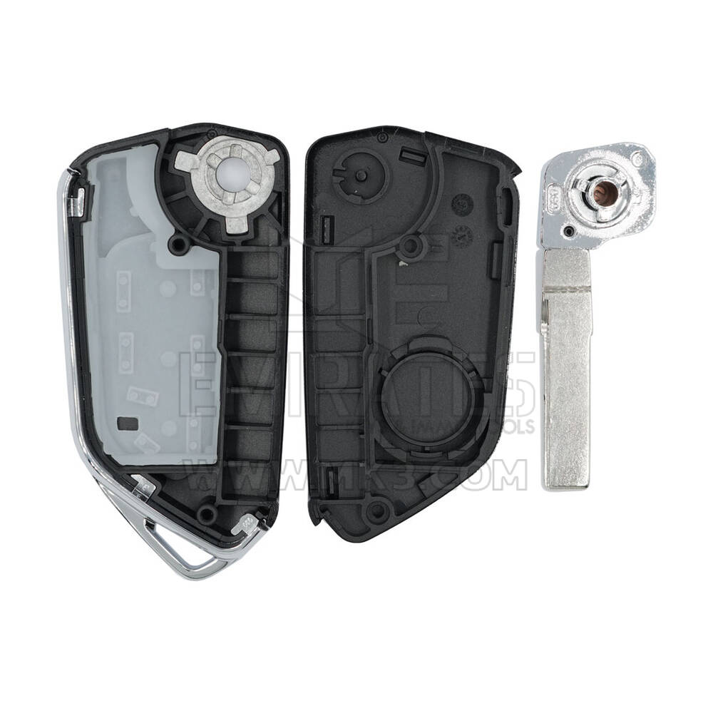New Aftermarket VW / Volkswagen UDS Modified Flip Remote Key Shell 3 Buttons High Quality Best Price | Emirates Keys