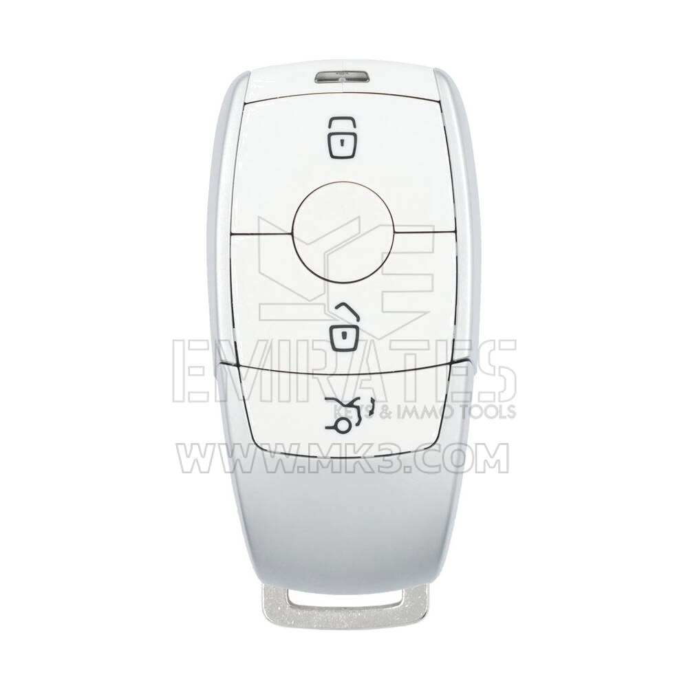 Mercedes E Series Smart Remote Key Shell 3 Buttons Matt White Color
