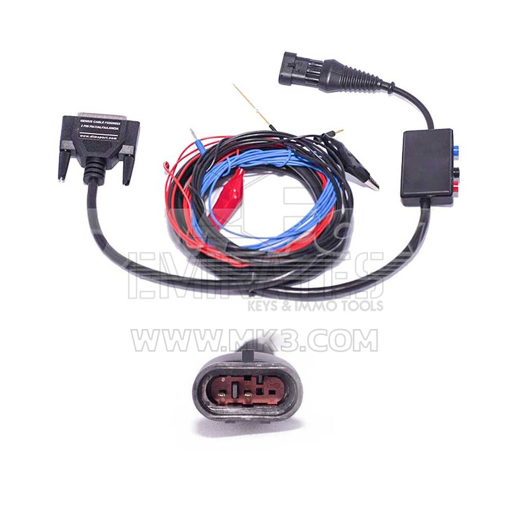 Dimsport New Genius FCA ( FIAT GROUP ) 3 Pin Diagnostic Connector Cable