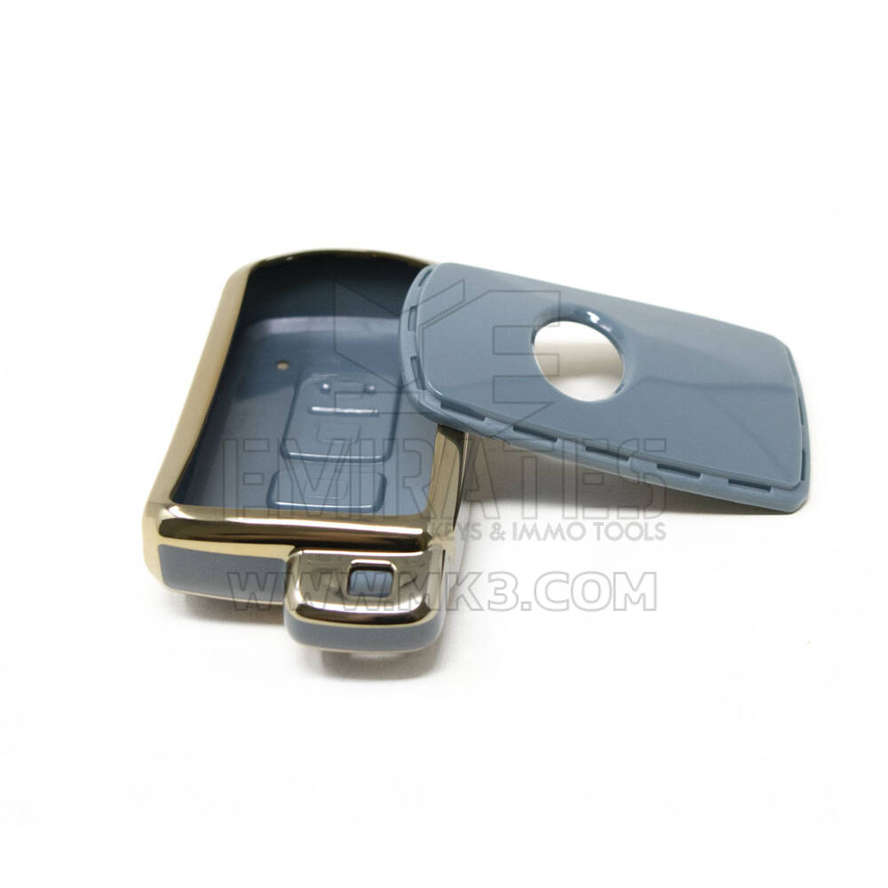 New Aftermarket Nano High Quality Cover For Toyota Camry 2012-2017 Remote Key 3+1 Buttons Gray Color TYT-D11J | Emirates Keys