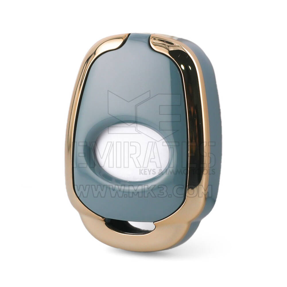 Чехол Nano для дистанционного ключа Toyota с 4 кнопками, серый TYT-E11J4 | МК3