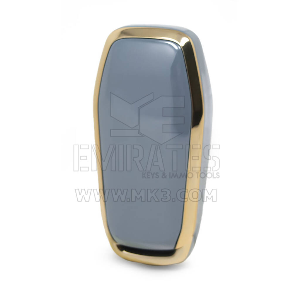 Capa Nano Para Chave Remota Ford 4+1 Botões Cinza Ford-A11J | MK3