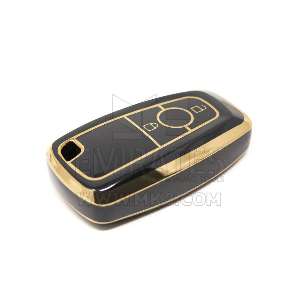 Nova capa nano de reposição de alta qualidade para chave remota Ford 2 botões cor preta Ford-B11J2 | Chaves dos Emirados