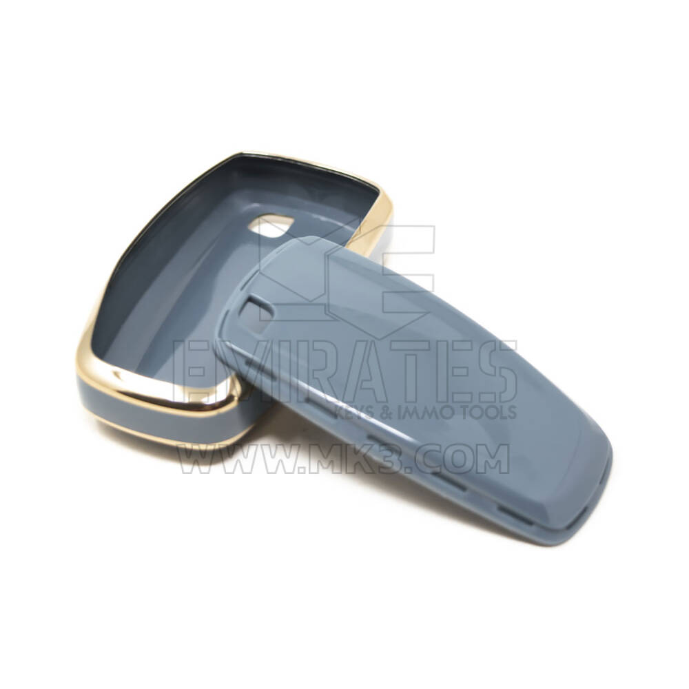 New Aftermarket Nano High Quality Cover For Ford Remote Key 4 Buttons Gray Color Ford-B11J4A | Emirates Keys