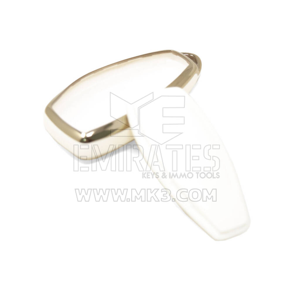 Nova capa nano de reposição de alta qualidade para chave remota Ford 3 botões cor branca Ford-D11J | Chaves dos Emirados