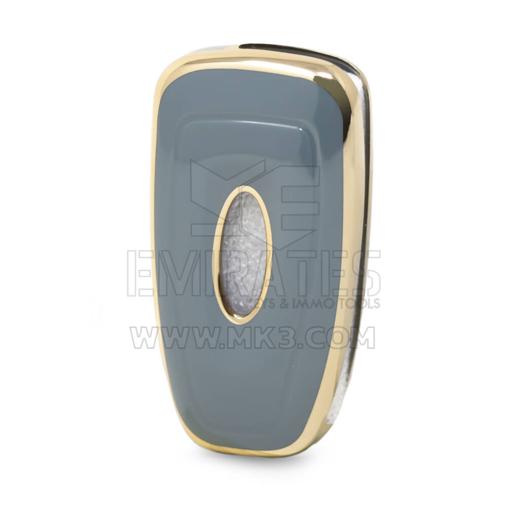 Capa Nano para chave remota Ford Flip 3 botões cinza Ford-E11J | MK3