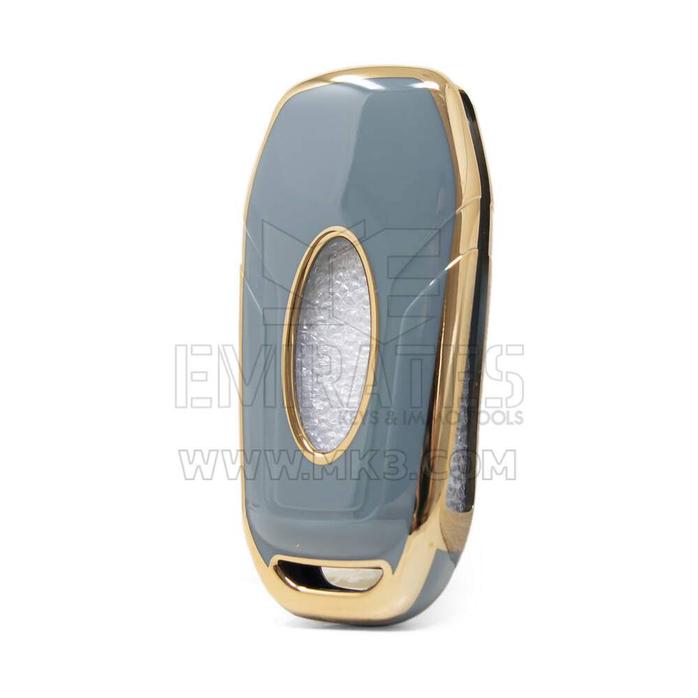 Capa Nano para chave remota Ford Flip 3 botões cinza Ford-F11J | MK3