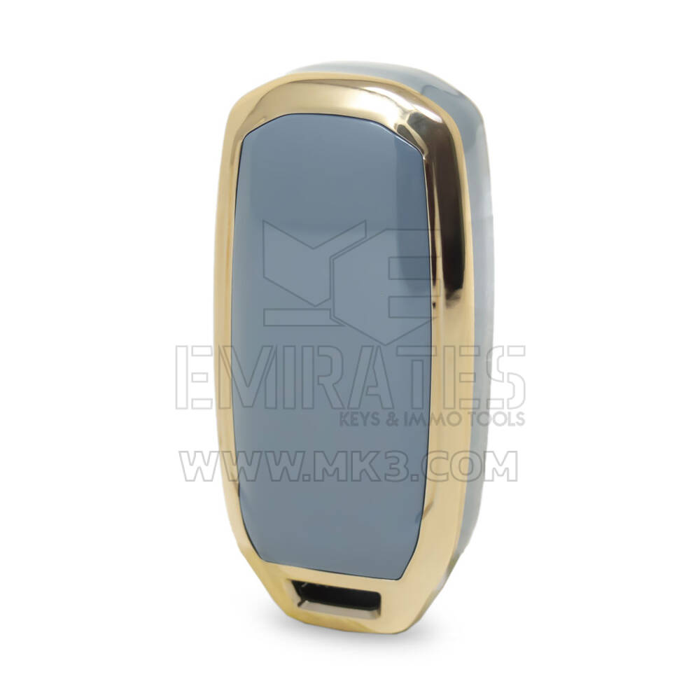 Capa Nano Para Chave Remota Ford 3 Botões Cinza Ford-H11J | MK3