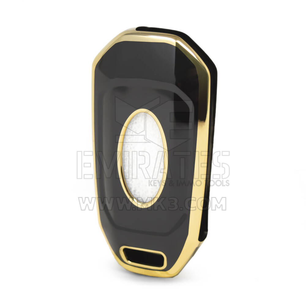 Capa Nano para chave remota Ford Flip 3 botões preta Ford-I11J | MK3