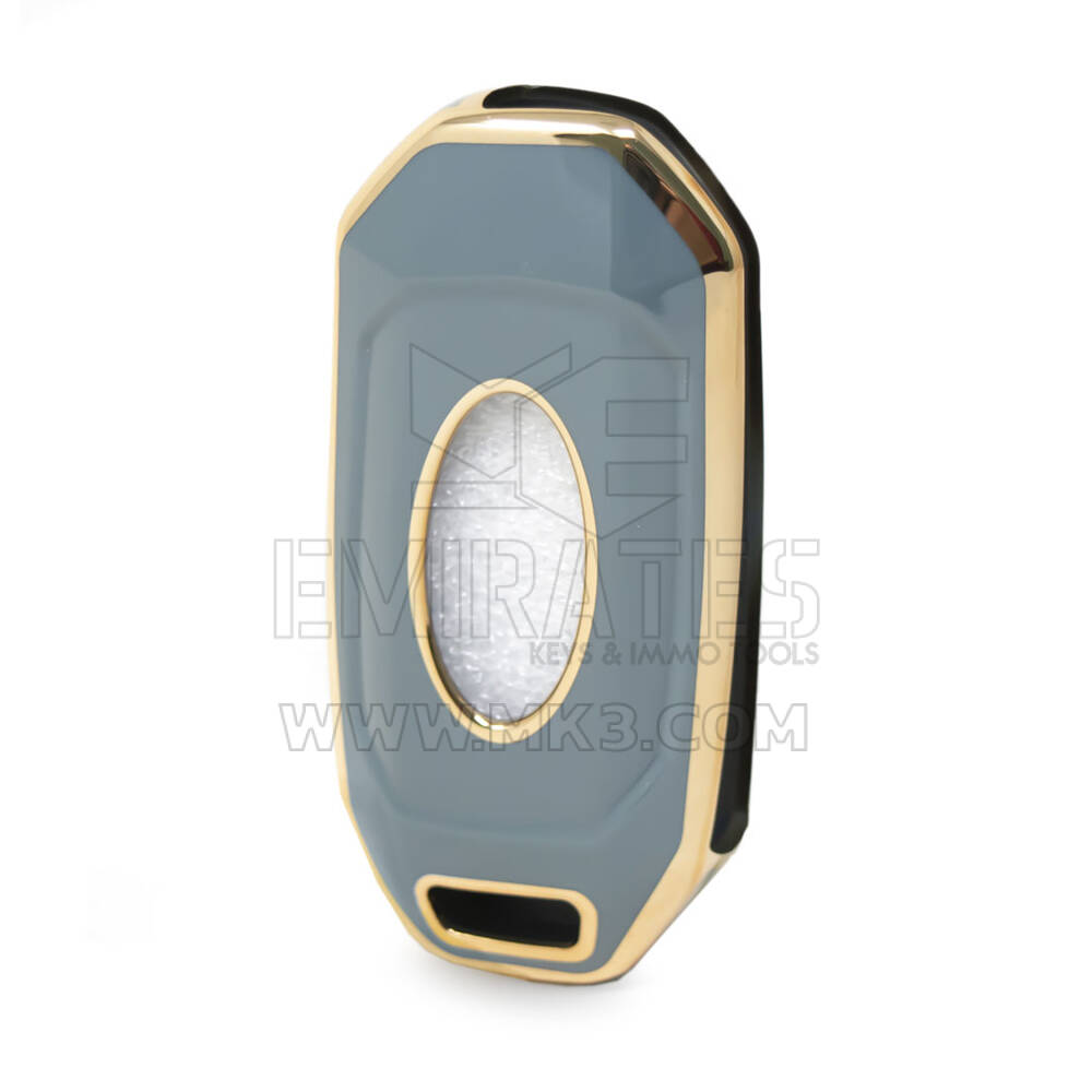 Capa Nano para chave remota Ford Flip 3 botões cinza Ford-I11J | MK3
