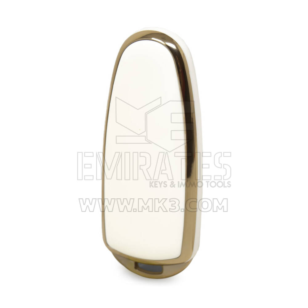 Capa Nano Para Chave Remota Ford 5 Botões Branco Ford-J11J | MK3