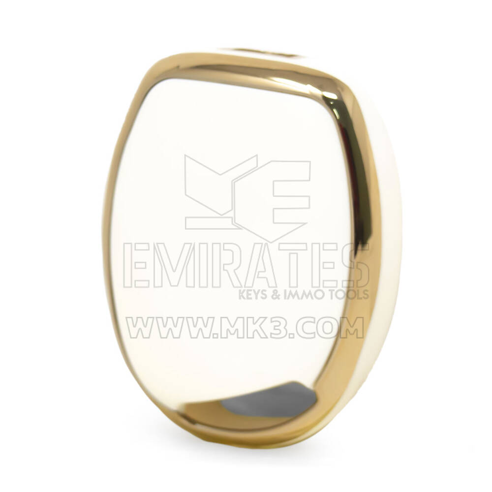 Capa Nano Para Chave Remota Ford 3 Botões Branco Ford-L11J | MK3