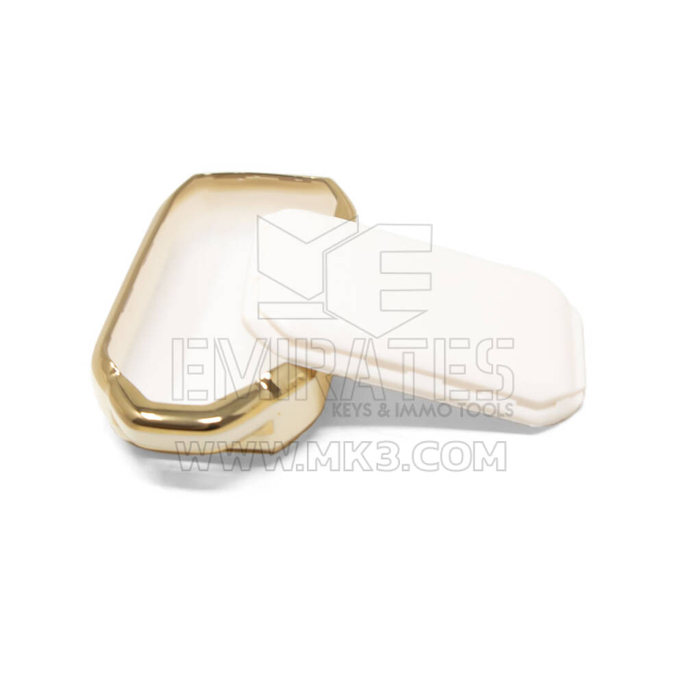 New Aftermarket Nano High Quality Cover For Suzuki Remote Key 3 Buttons White Color SZK-C11J3 | Emirates Keys