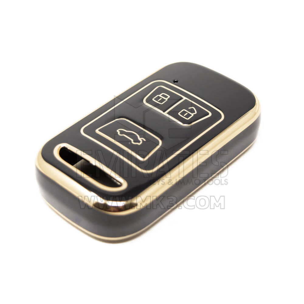 New Aftermarket Nano High Quality Cover For Chery Remote Key 3 Buttons Black Color CR-A11J | Emirates Keys